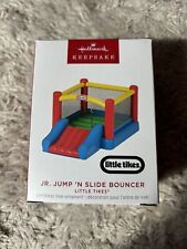 Hallmark 'Jr. Jump 'N Slide Bouncer' 2023 Little Tikes Ornament New In Box picture
