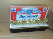 Budweiser Clydesdales Bar Light picture