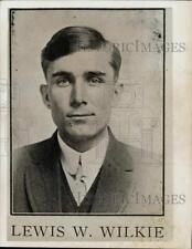 1914 Press Photo Lewis W. Wilkie in Coffeyville, Kansas High School Yearbook picture