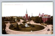 Washington DC, Thomas Circle, Gen. George H. Thomas Statue Vintage Postcard picture