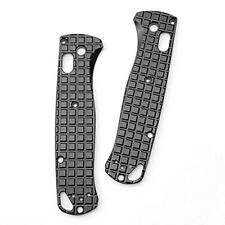 2PCS 1Pair Brushed Custom Pattern Scales For Benchmade Bugout 535 Aluminium A... picture