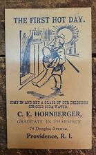 1911 Bromo Seltzer Pocket Calender - C.E.Hornberger - Providence R.I. picture