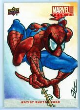 Marvel Annual Artist Sketch 1/1 Spider-Man Bekah + Adam Cleveland picture