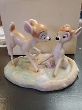 Vintage Lenox Disney's Showcase Figurine Bambi & Faline Forest Friends W/box picture