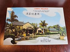 Postcard MA Massachusetts Wellesley Chin's Village Chinese Restaurant picture