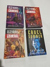 Ed Brubaker Criminal Deluxe Edition Vol 1-3 & Cruel Summer (Complete Series) picture