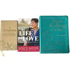 Inspirational Religious Christian Jesus Books x3 Joyce Meyer Praise Bible Study picture