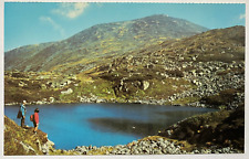 Mt. Washington From Lakes Of The Clouds White Mountains NH Hikers Postcard picture