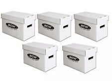5 BCW Short Comic Book Storage Boxes picture
