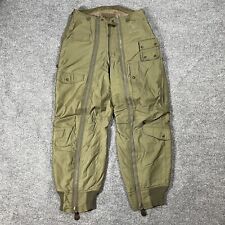 VINTAGE US Army Air Force A11-A Flight Pants Adult 32 Green WW2 WWII Insulated picture