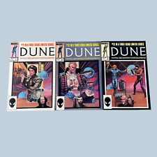 DUNE #1-3 (1985) Complete Limited Series Set Official Marvel Adaptation FN/VF picture