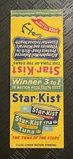 Star-Kist Tuna Vintage Bobtail Matchbook Cover picture