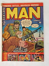 Man Comics (1951, Atlas) #12vgfn; Violent Cvr, Maneely Art picture