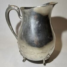 Vintage Raimond Pewter 4-Footed Water/Drink Pitcher picture