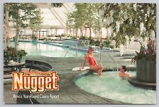 Sparks Nevada, John Ascuaga's Nugget Casino Pool & Spa, Vintage Postcard picture