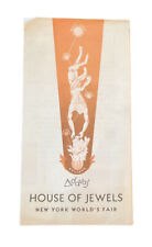 1939 NY Worlds Fair House of Jewels Davas Jewelry Diamond Exhibit Tiffany ZG picture