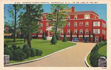 Haywood County Hospital Waynesville NC North Carolina c1930's Postcard E40 picture