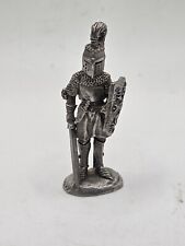 Vintage Gallo 1985 Daley Knight With Griffin Shield Pewter Figurine 1353 picture