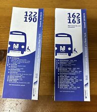 Lot Of 2 New Jersey Transit Timetables picture