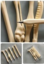 25 PCS Novelty Bone Shape Ballpoint Pens Finger Skull Bone Pen For Nurse Doctor picture