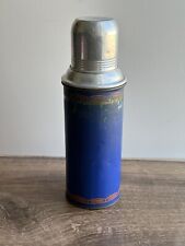Vintage Thermos Cork Stopper Made In the U.S.A Blue picture