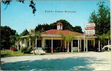 1960'S. FRALICK'S RESTAURANT. MOUNT DORA, FL. POSTCARD JJ1 picture