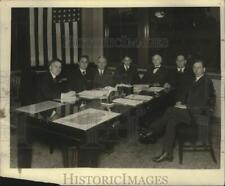 1917 Press Photo Directors of the Federal Land Bank of St. Paul during meeting picture