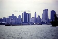 1965 Skyline Lake Michigan Steamer Bow Chicago Kodachrome 35mm Slide picture