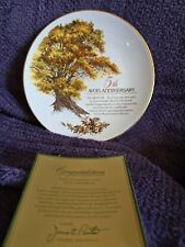Avon 5th Anniversary Plate The Great Oak picture
