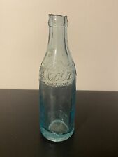 Coca-Cola Bottle Ice Blue Early Script Lexington NC Rare ++ picture