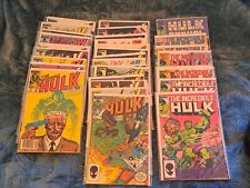 Incredible HULK Huge Lot of 31 Issues 291-320 + Annual 13 Straight run Byrne picture