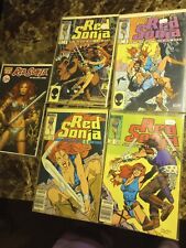 Red Sonja Comics Vintage Lot of 5 Marvel Comics IDW Dynamite 0 #8 #9 #11 #12 picture