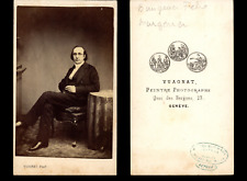 Vuagnat, Geneva, Felix Burgener Vintage Albumen Print CDV. Print  picture