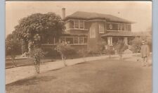 FINE FARM HOUSE exeter ca real photo postcard rppc california history picture