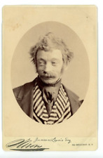 Vintage Cabinet Card James Lewis (1840–1896) was an American comedic actor. picture