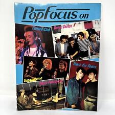 Pop Focus On Book Duran Duran Culture Club 1980's Vintage Magazine 48 pages picture