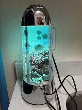 Vtg Salt Water FISH AQUARIUM MOTION LAMP / Night Light Works Great 14” X 6” picture