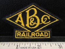 Akron Barberton Cluster Company Railroad Embroidered Patch RR Train Railway Ohio picture