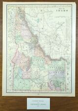Vintage 1901 IDAHO Map 11