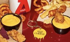 2024 Arby's Keys To The Cheese Keychain Year Long Free Side Cheddar Arbys Key picture