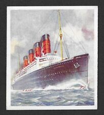 1938 Godfrey Phillips Cigarettes Card - Ships That Made History #31 The Titanic picture