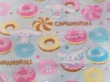 Super Rare   Cinnamoroll   New Tagged Laminated   Fabric   Big Tote   Donut picture