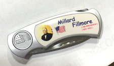 MILLARD FILLMORE-13th President-Fighter Plus Folding Lockback Colle.POCKET KNIFE picture