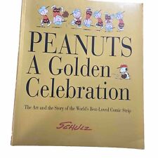 Peanuts: A Golden Celebration (HarperCollins, 1999) Soft Cover Gently Used picture
