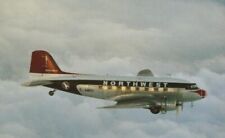 Air Atlantique / Northwest Airlines DC-3 G-AMPY postcard picture