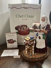 PIPKA CHEF CLAUS ARTIST CHOICE SANTA SIGNED CERT #845 picture
