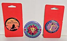 Disney Vintage Lion King Button Pin Lot Made in U.S.A. Simba Timon & Movie Pins picture