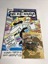 MR BEAT ADVENTURES #1 SIGNED & NUMBERED Limited 200 Chris Yambar w/ART PRINT 9.4 picture