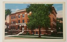 Vintage Minnesota postcard 1920s Virginia MN High school with 1921 postmark picture