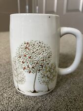Otagiri Speckled Stoneware Fruit Tree Tea/coffee Cup. Vintage Japan picture